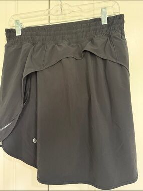 lululemon athletica black athletic skort